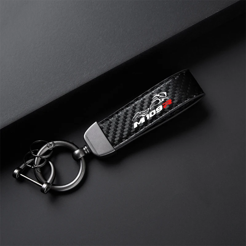 Motorradzubehör Hochwertiger Leder-Schlüsselanhänger für Suzuki M109R M109 R M 109R