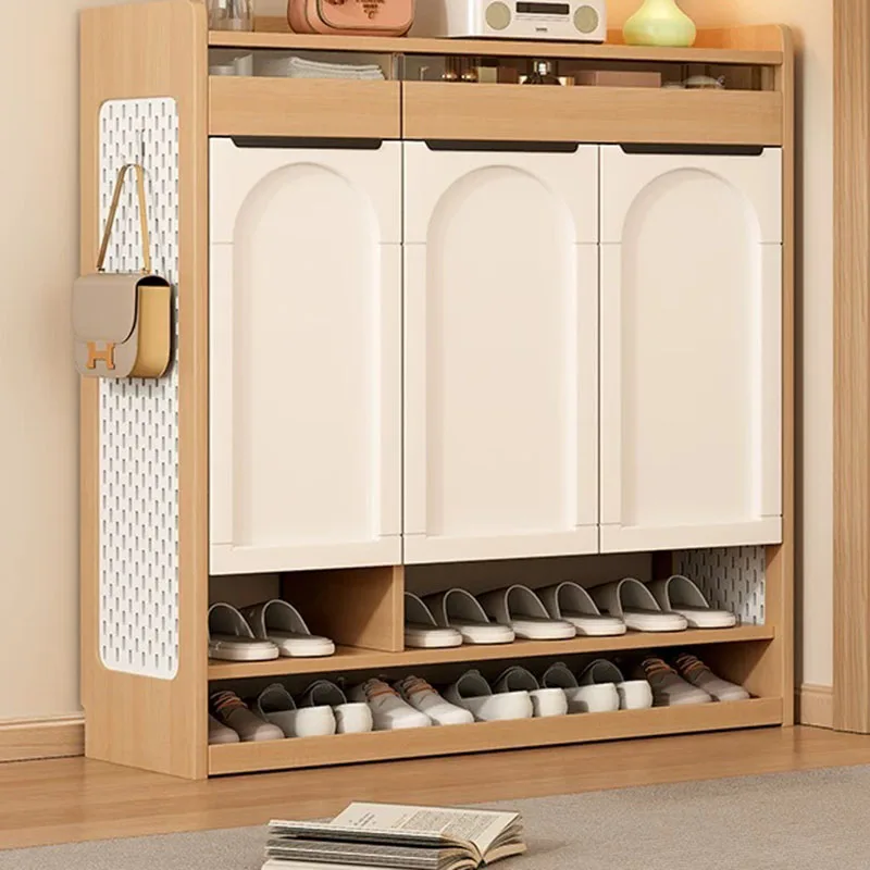 Display Shelves Shoe Cabinet Cupboard Designer Organizer Storage Shoe Shelf Modern Italian Minimalist Muebles Salon Furniture