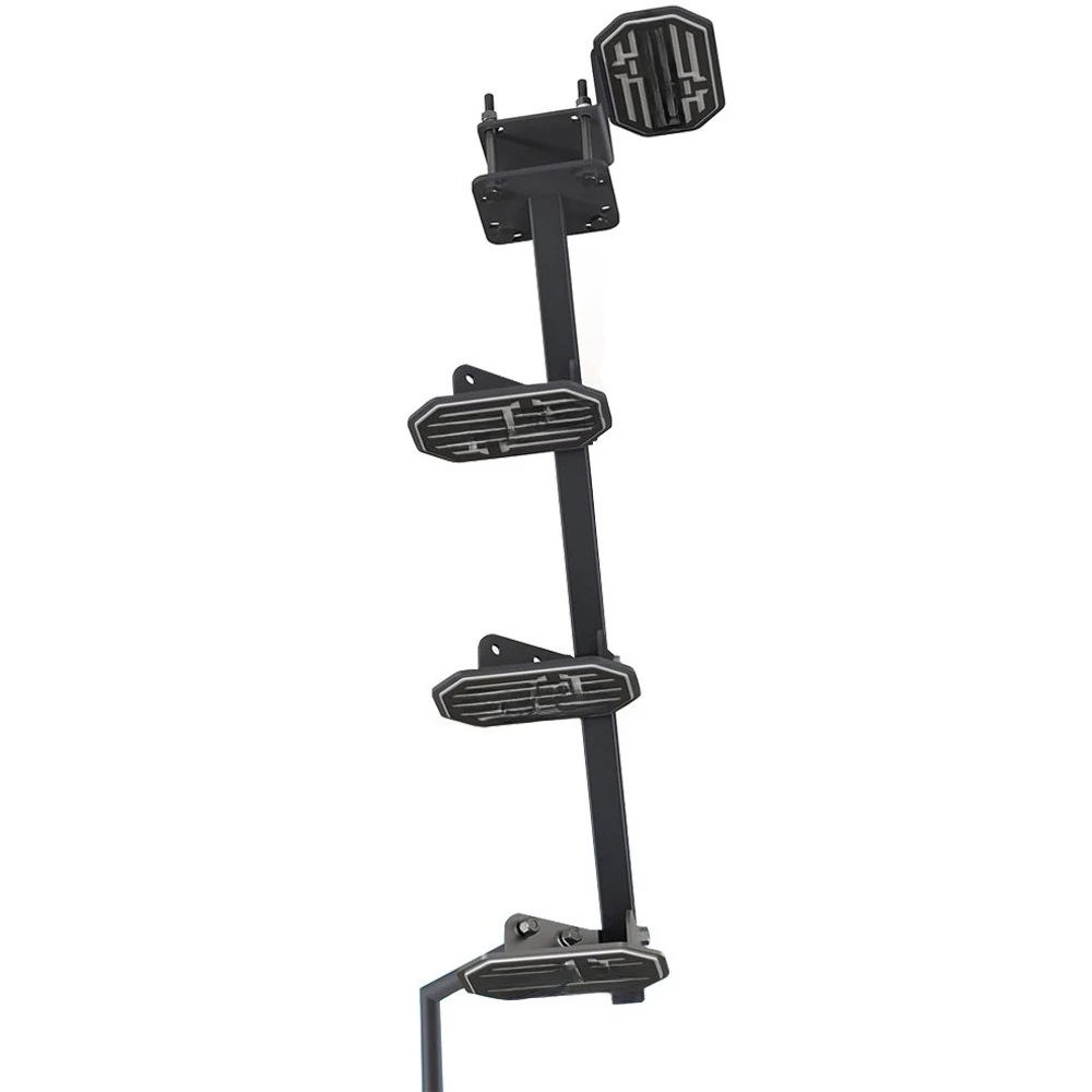 الخطوات الرابعة للخدمة الشاقة البحرية مع مسند للذراع EVA وسادة غير قابلة للانزلاق سطح المقطورة البحرية غير القابلة للانزلاق دواسة مقطورة #5