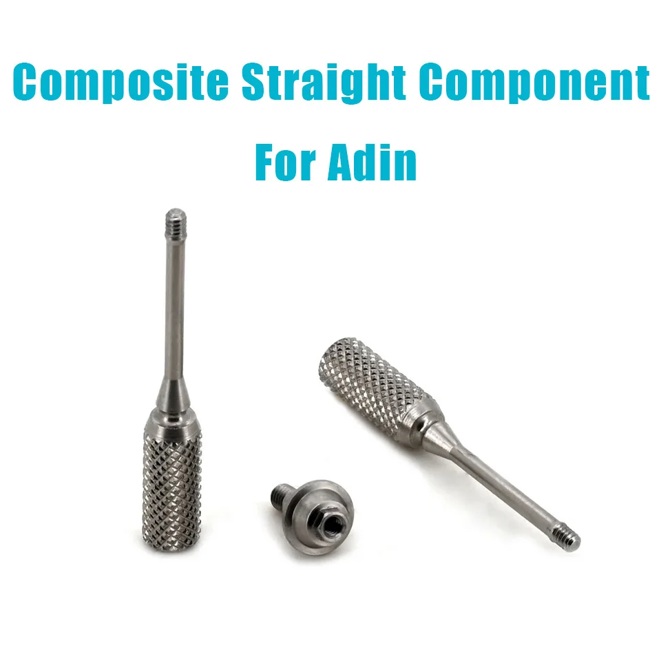 Replacement Dental Components 10 Sets Multi Unit Straight Abutment Compatible with Adin Implant System Essential Lab Equipment