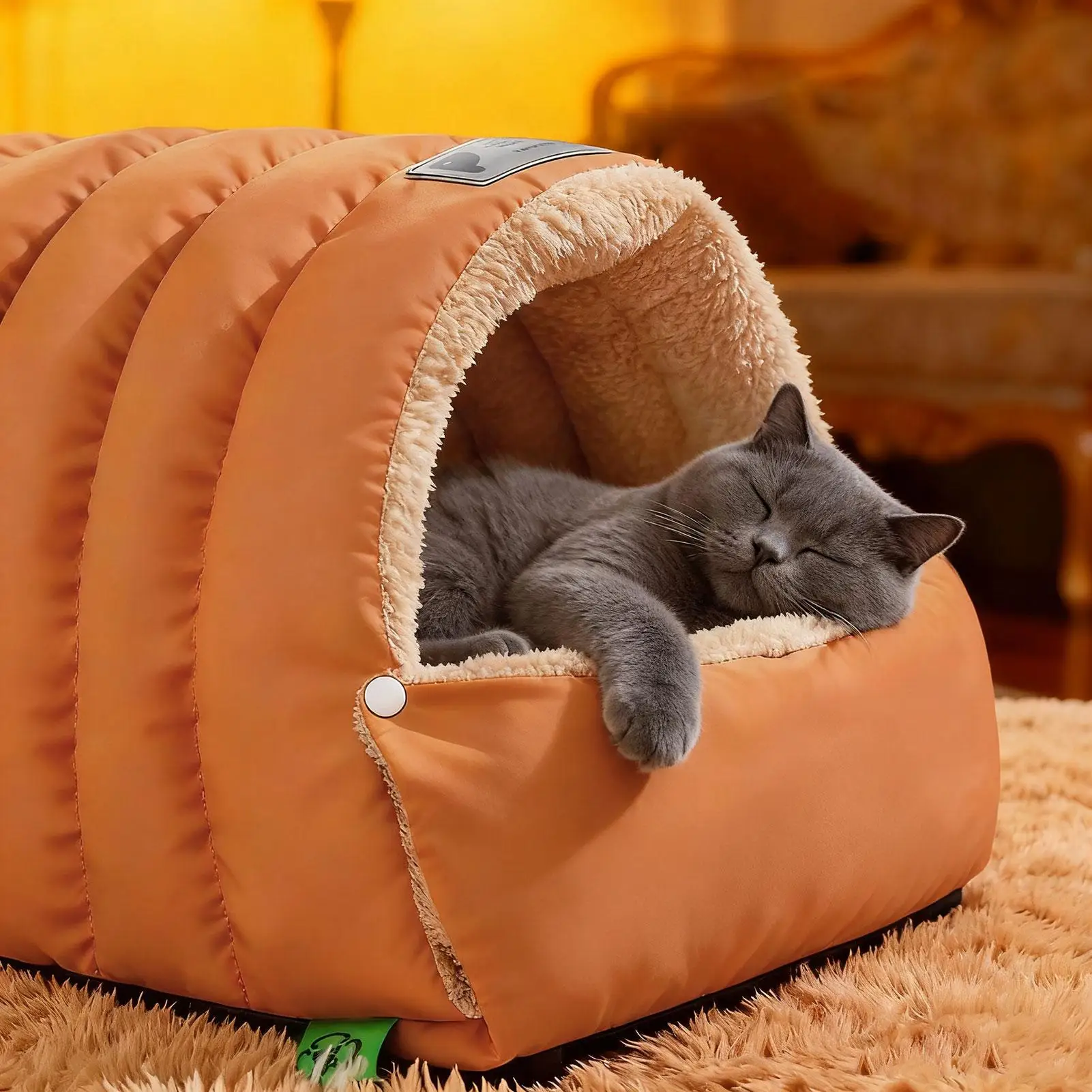 #16 Enclosed Cat Cave Beds List of Top Picks