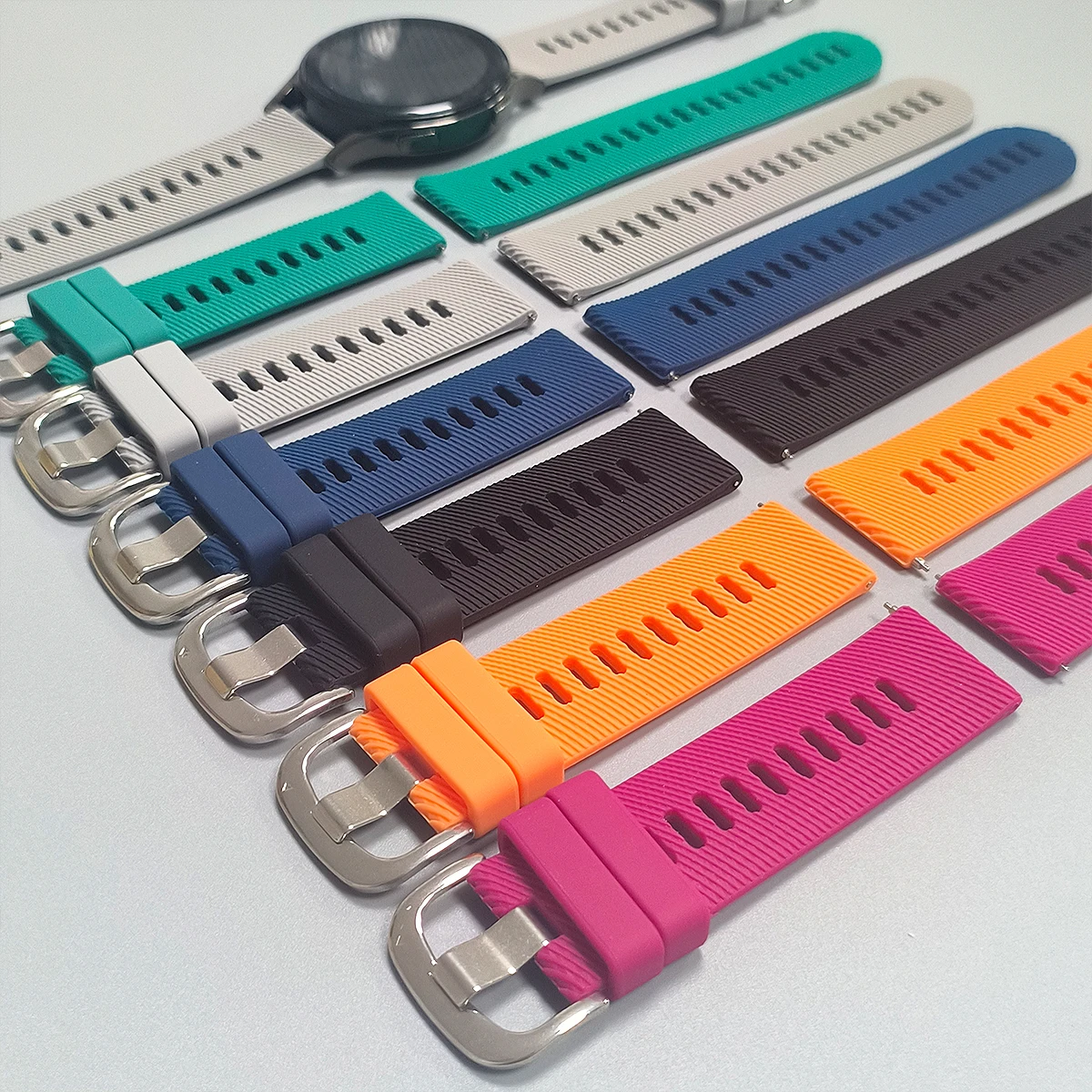 Sportliches Silikon-Uhrenarmba – Silicone Watch Band 22Mm Bewertung und Preis