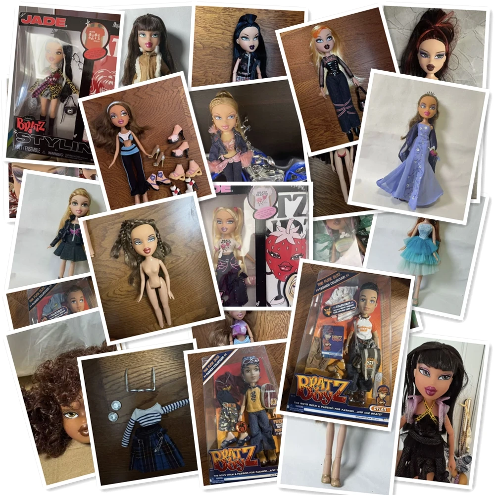 

30cm Bratzes Doll Ordinary Fashion Doll Changeable Clothes Movable Joints Action Figure Model Toy Collect Ornament Kids Gifts