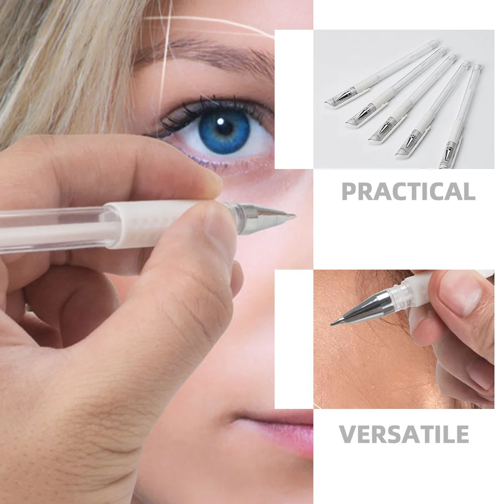 

1Set Tattoo Skin Marker Pen Waterproof Professional Positioning Pen Eyebrow Mapping Tool Tattoo Stencil Portable Makeup Marker