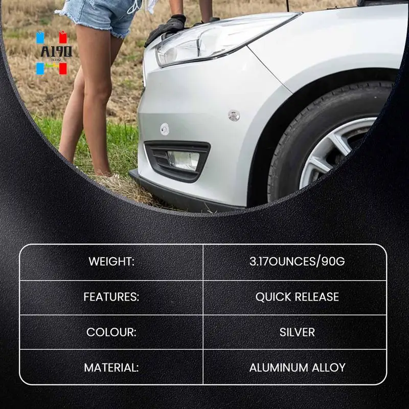 

A19Q-Длинная кнопка, быстроразъемные штифты для капота, зажим для замка капота, защелка, комплект бампера