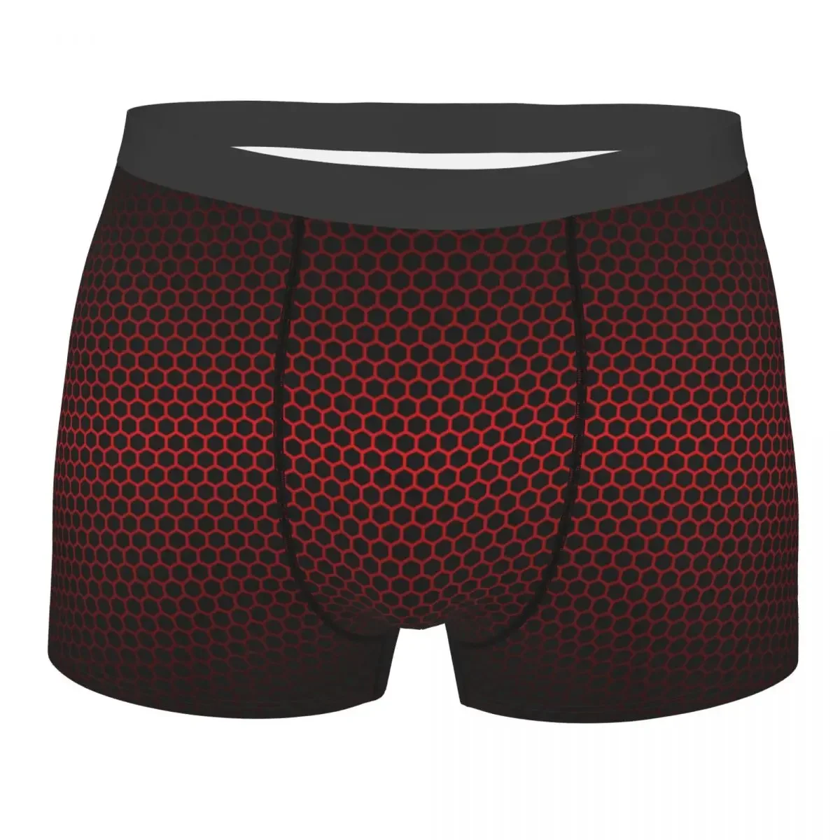 Custom  Ball Hexagons Pattern Boxers Shorts Mens Briefs Underwear Funny Underpants