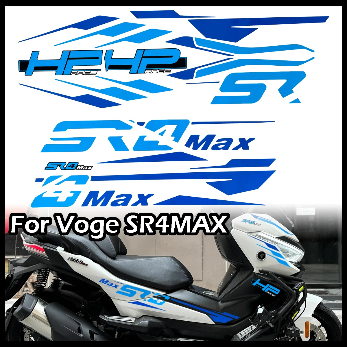

For Loncin Voge SR4MAX SR4 MAX Motorcycle Whole Body Decoration Stickers Moto Bike Scooter Modification Vinyl Decals Accessories