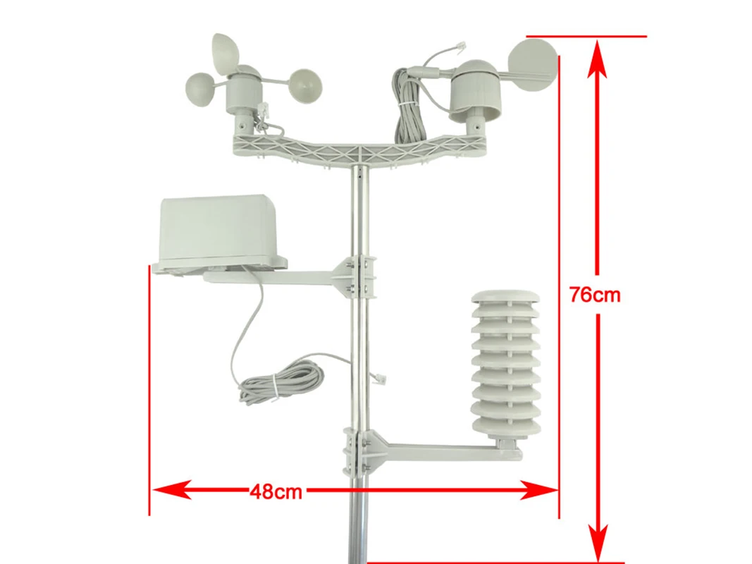 1 set of Spare part (outdoor unit) for Professional Wireless Weather Station