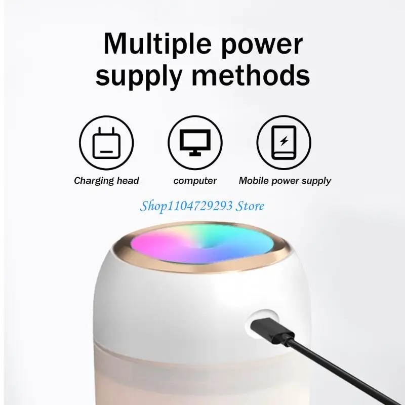 

Y2GD 220ML/330ML Air Humidifier Quiet Cool Mist Humidifiers for Car Home