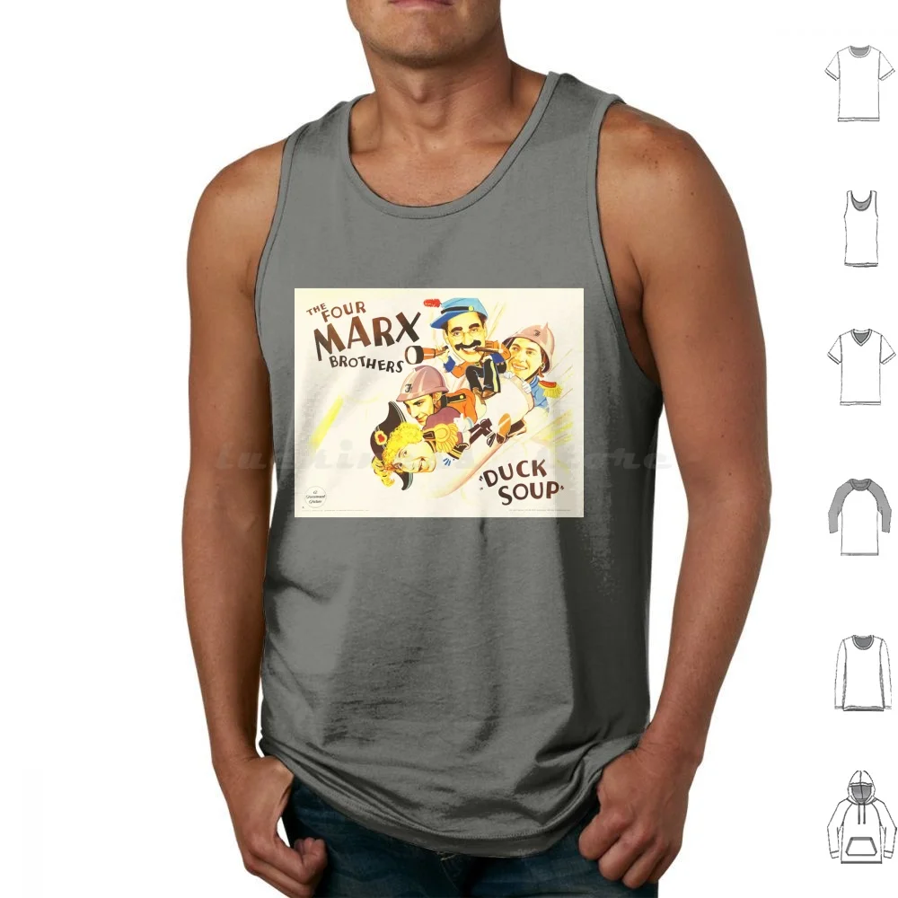 People Call Me Duck Soup The Marx Brothers ( 1933 ) Gift For Christmas Tank Tops Vest Sleeveless People Call Me Duck Soup The