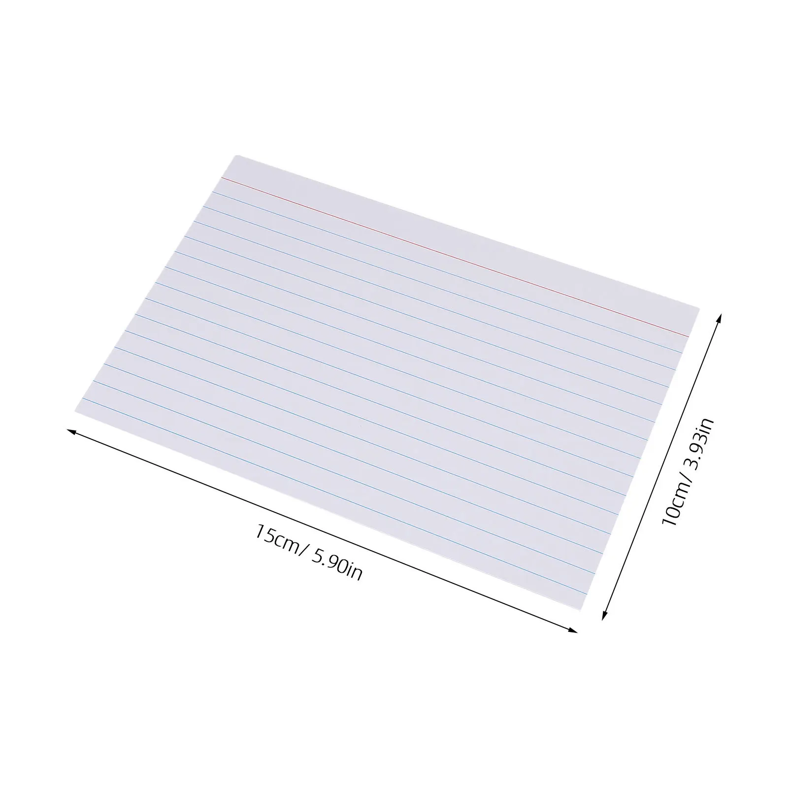 200 قطعة بطاقات الفهرس المفكرة بطاقات فلاش كبيرة مسطرة لدراسة المفردات ممارسة المحمولة ملاحظة مجموعة أدوات الدراسة #5