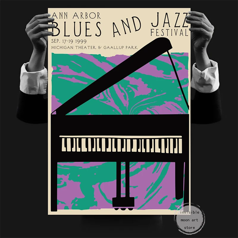 Vintage Paris Jazz Festival Co - đánh giá và giá Vintage Collectible Posters