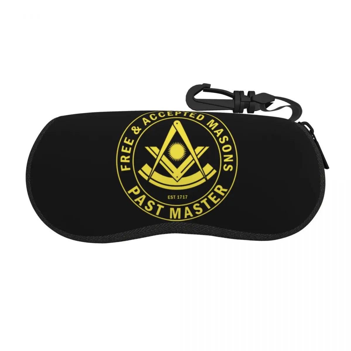 

Custom Masonic Freemason Shell Eyeglasses Protector Cases Fashion Sunglass Case Mason Freemasonry Glasses Pouch