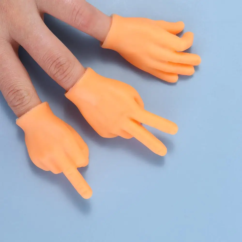 Adult  Funny  Finger Fidget Party Small Hand Halloween Finger Puppets Tiny Finger Hands Finger  Hand Palm