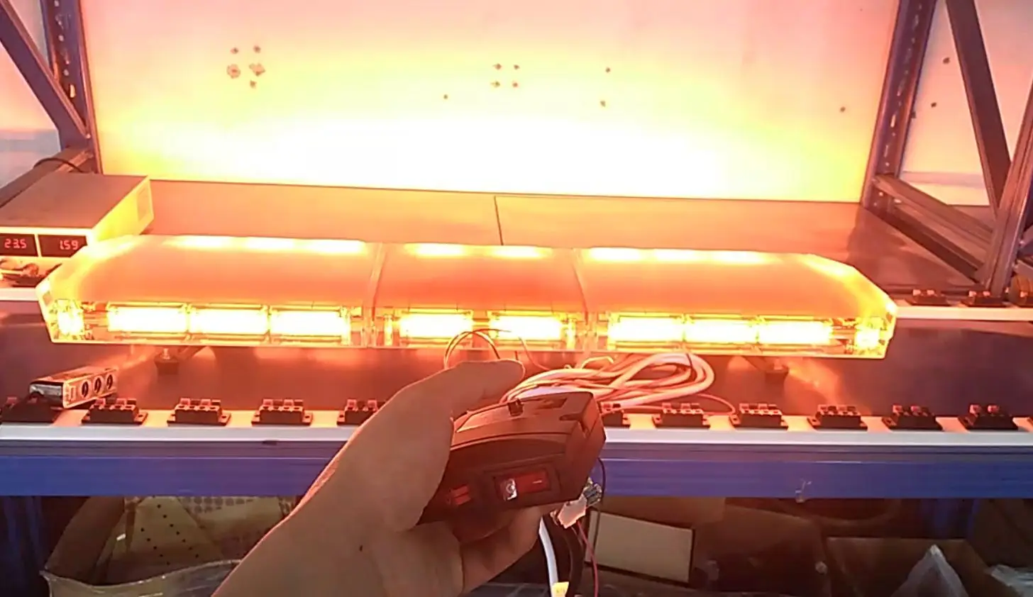 COB LED  Light bar Ambulance Vehicle Car Amber Flashing  Strobe Light bar Recovery Truck Lightbar Tow Truck Lightbar