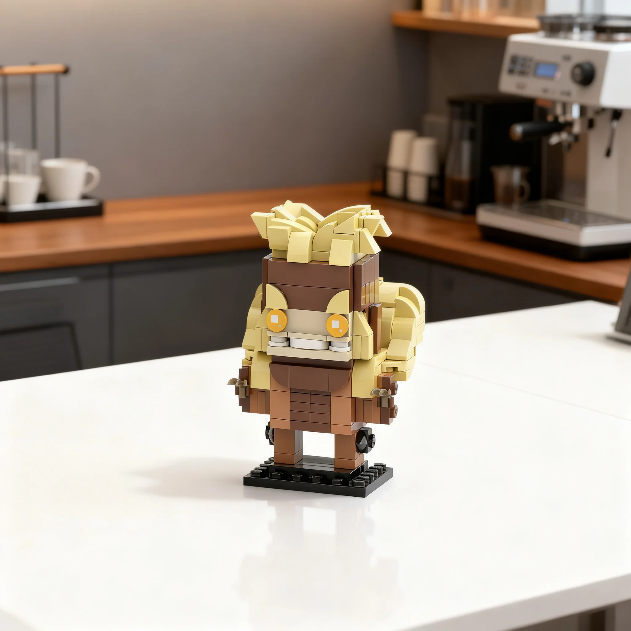 228 pièces MOC Sabretooth Brickheadz X-Men Marvel – Blocs de construction – Jouets de construction – Cadeau de Noël – Idée éducative DIY