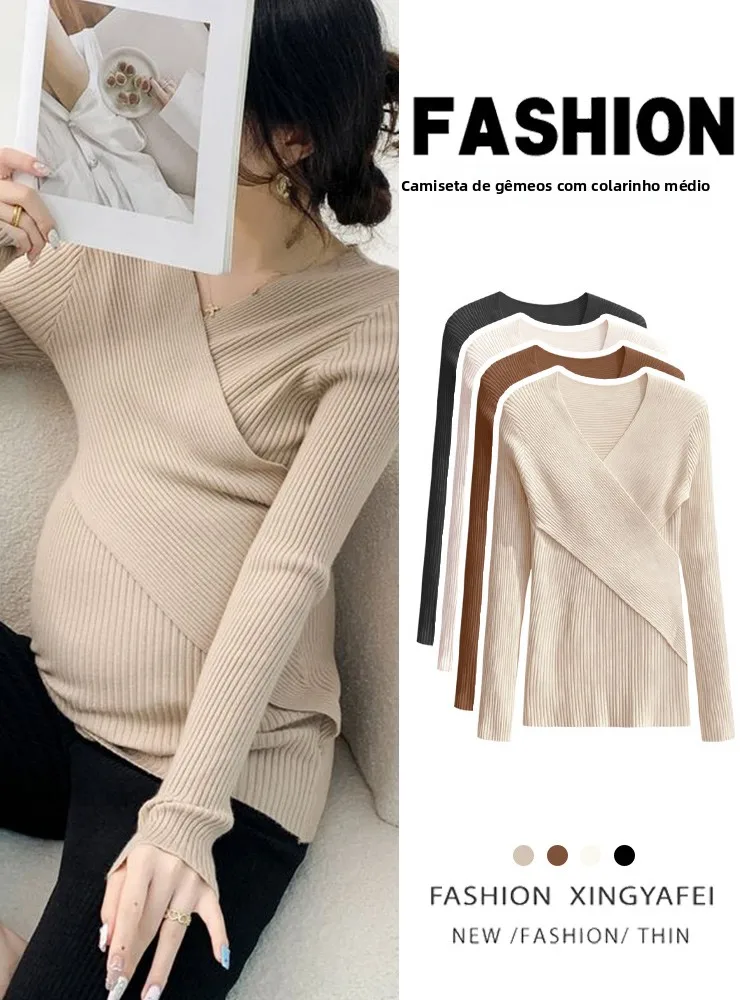 maglia-intima-da-maternita-modello-ampio-con-design-a-incrocio-ideale-per-l’allattamento-maniche-lunghe-scollo-a-v-lavorata-a-maglia-stile-coreano-adatta-per-l’autunno-e-l’inverno