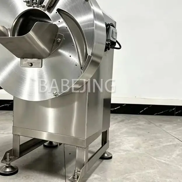 Industrial Ginger Slicer, Root Vegetable Shredder, High Speed Centrifugal Strip Cutting Machine For Bamboo Shoots
