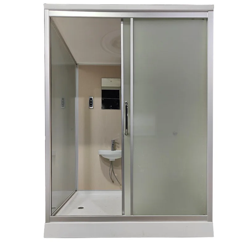 

1.4 meters hospital cabin isolation integral shower room integrated bathroom integrated bathroom dry and wet separation toilet