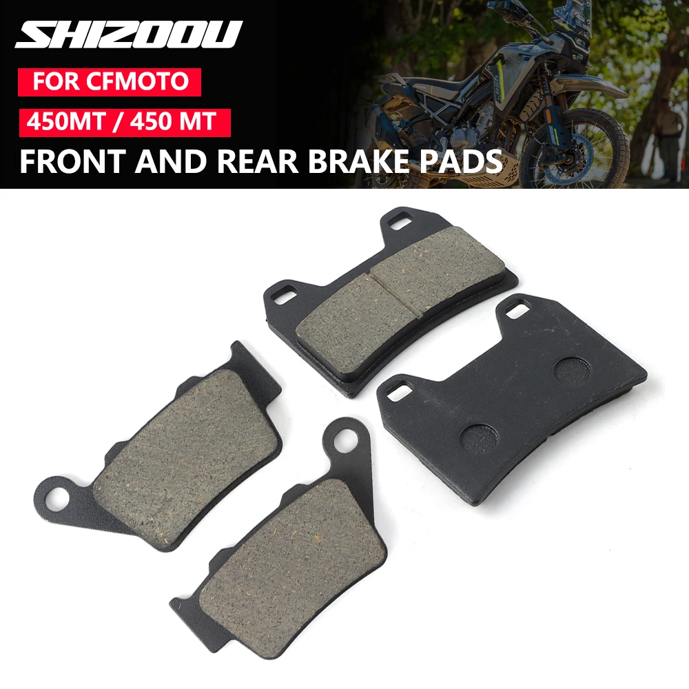 

Motorcycle Front Brake Pads Rear Pad Disc Brake Pads For CFMOTO 450 MT 450MT MT450 Motobike Accessories
