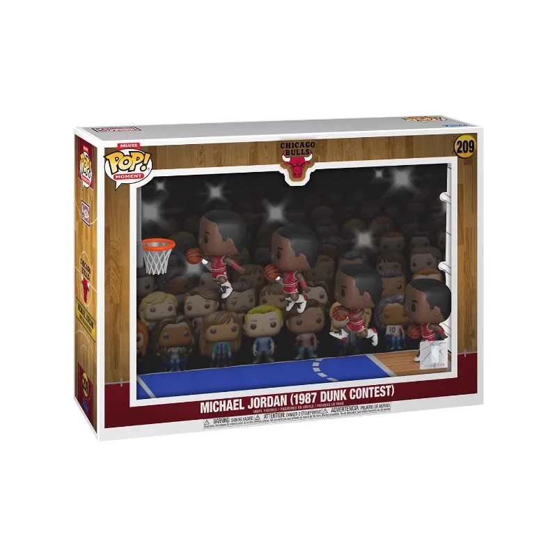 FUNKO POP《NBA Chicago Bulls مايكل جوردان سلام دنك مسابقة》عمل سطح المكتب زينة زخرفية نموذج ألعاب نموذج قابل للجمع #5