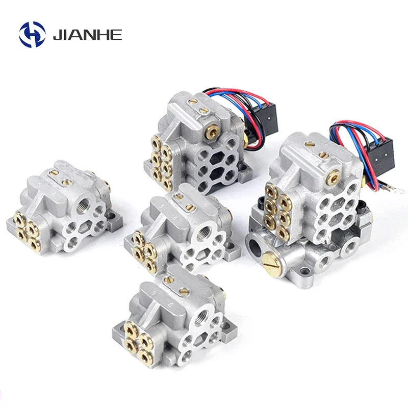 TLF U-12 Type Grease Block Distributor Good Sales Progressive Distribution Block for Centralized Greasing Application Metering