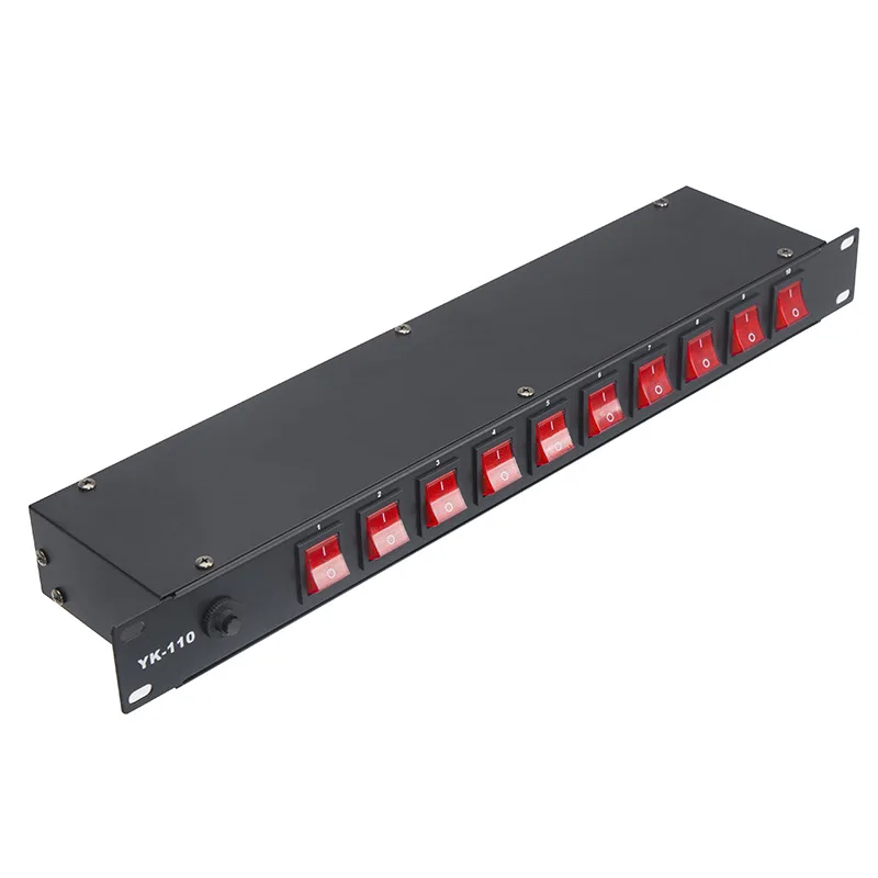 Professional Stage 8/10-channel High-Power Power Sequencer Universal Socket Sequence Controller With Independent Switches