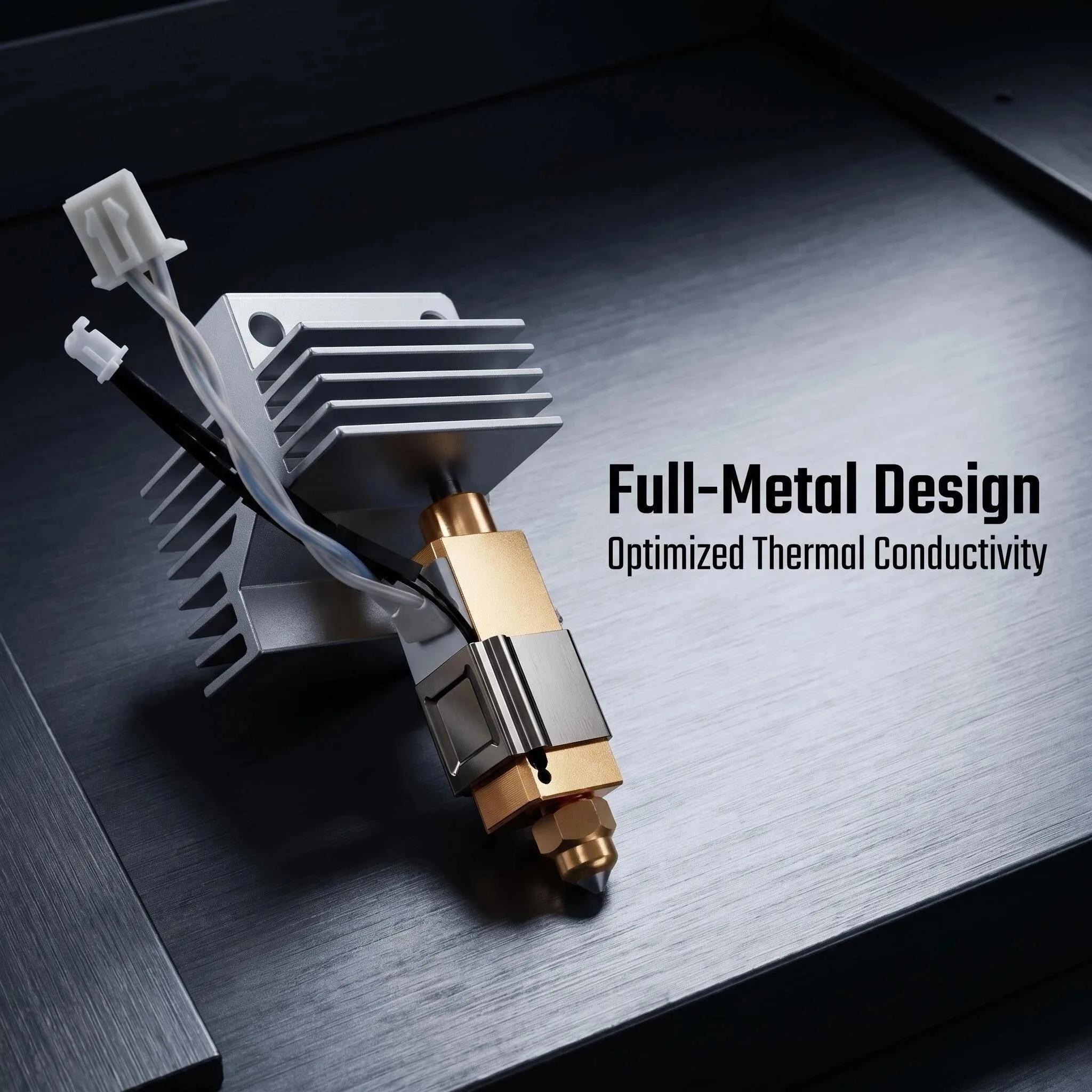 Upgrade Elegoo CC Hotend 0,2/0,4/0,6/0,8mm Montiertes Extruder-Hotend-Kit für Elegoo Centauri Carbon Hot End / Centauri Düse – Detail 3