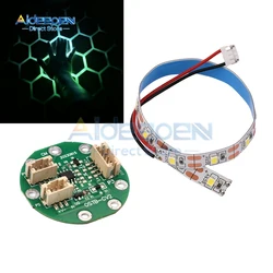 DC 5V RGB Colorful River Light Module Circular RGB Luminous Table River Table Module Driver Module Touch Switch