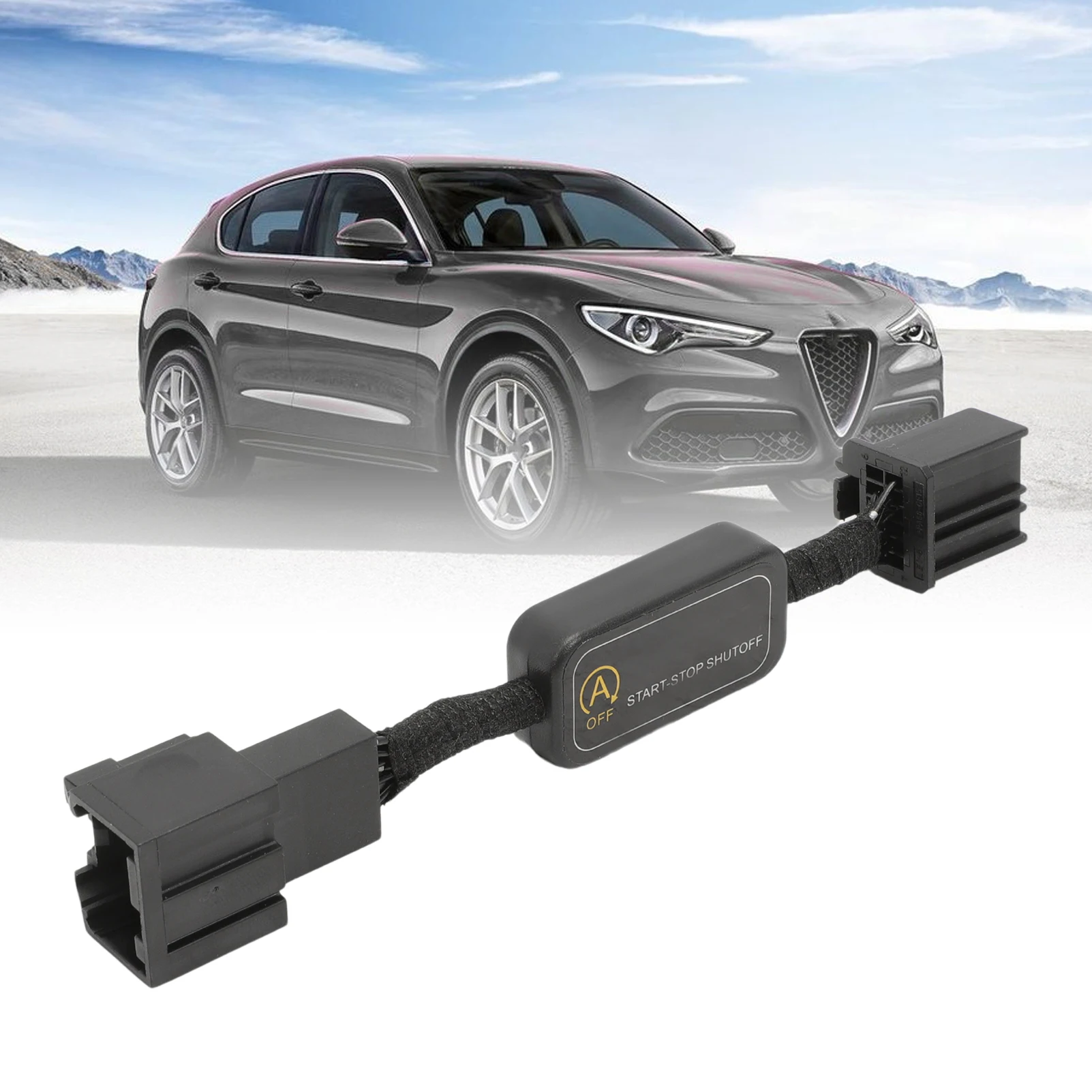 

Auto Start Stop Delete/Disable Compatible with Alfa Romeo Giulia Stelvio 2017-2023