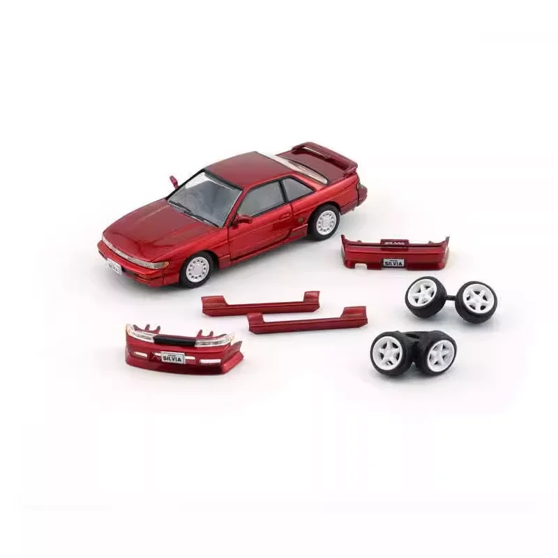 BM  1/64 Nissan Silvia S13   alloy car model toy