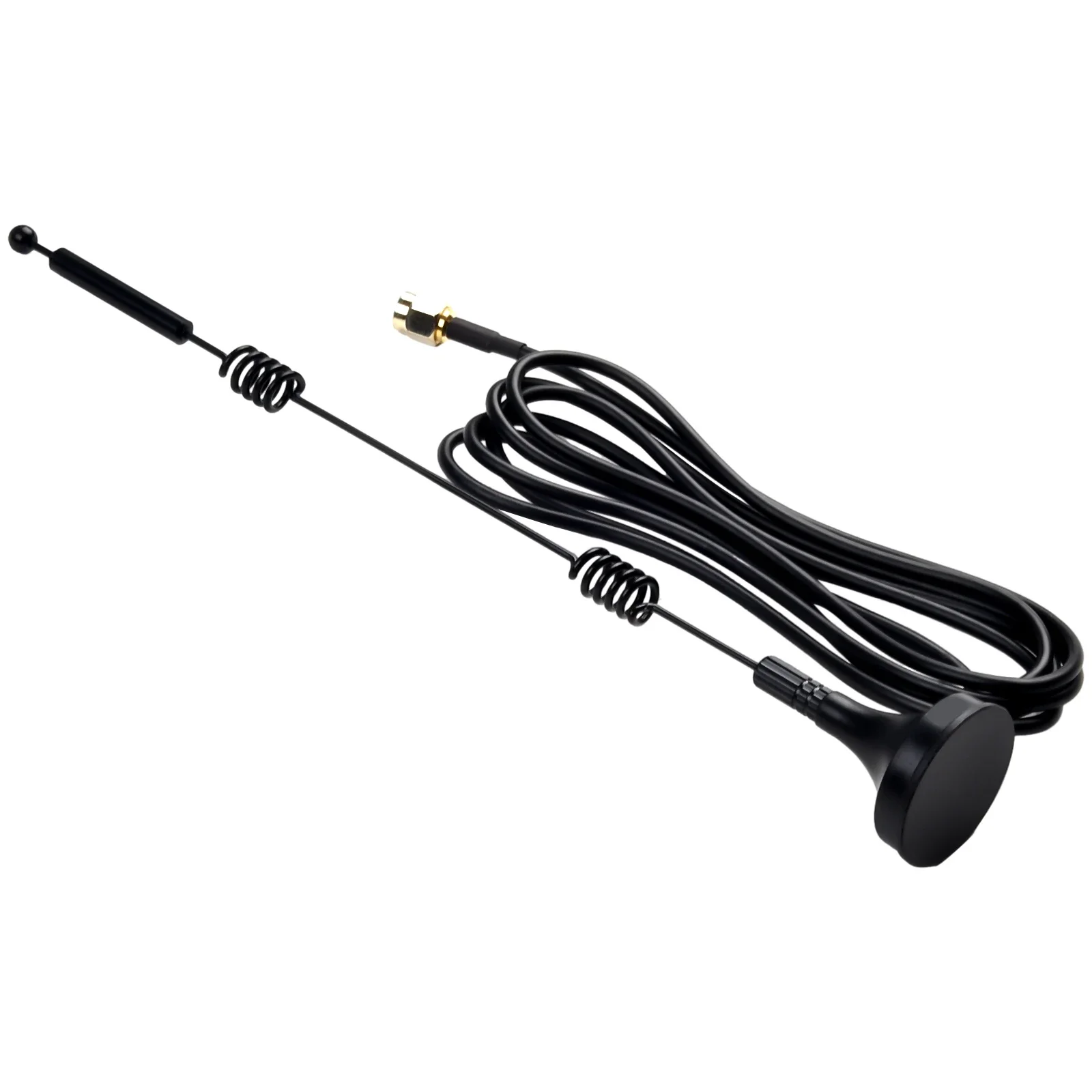Antena 12dBi Antena 1szt 2.4G/5.8GHz Dwuzakresowa zewnętrzna podstawa magnetyczna SMA Męska antena WiFi Praktyczna w użyciu
