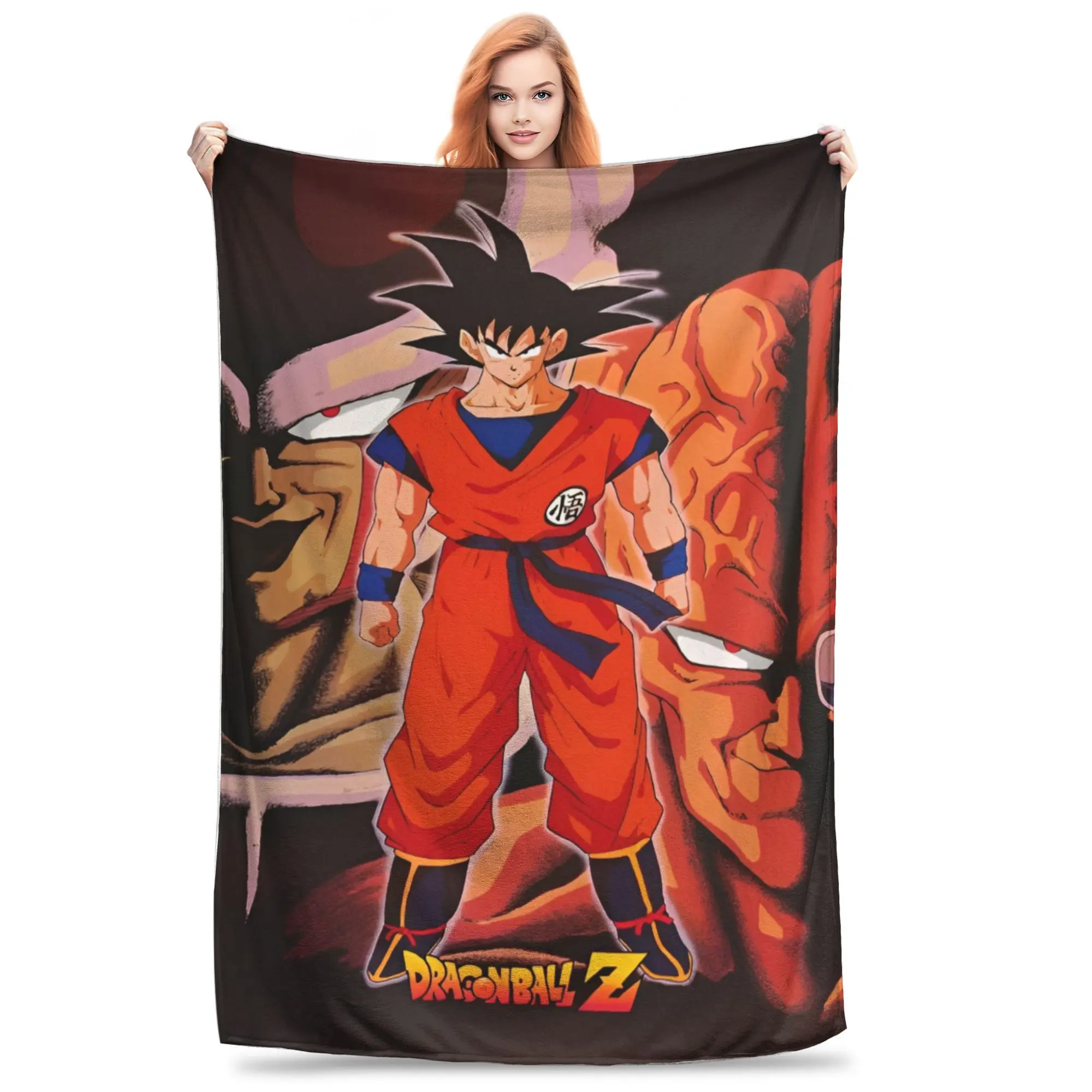 Dragon Ball DragonBall Blanket Warm Cozy Fluffy Throw Blankets for Bed Multiple Sizes Rug Piece view 5