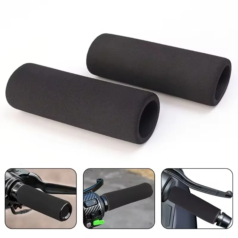 Motorcycle Hand Protector Foam Protaper Cuffs Motorcycle Handlebar End Anti Vibration Cover Grips Motorbike Handle Grip