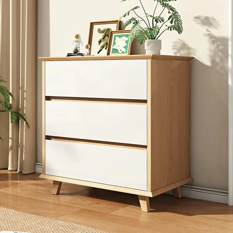 

Color 3 chest of drawers 65 wooden foot chest of drawers Bedroom furniture