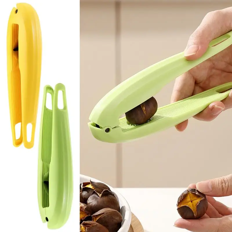 Chestnut Cutter Chestnut Mouth Opener Multifunctional Walnut Peeler Chestnut Clip Nut Cracker Dry Fruit Cutter Cracker Cutter