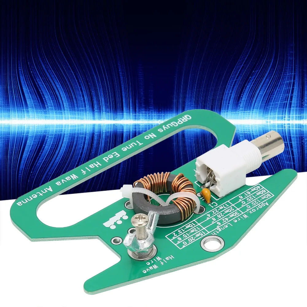 50 أوم لا لحن نهاية بنك الاحتياطية نصف موجة هوائي لا لحن 10-80 متر لا لحن نصف موجة هوائي 10 واط المحمولة استخدام معدات توزيع الطاقة