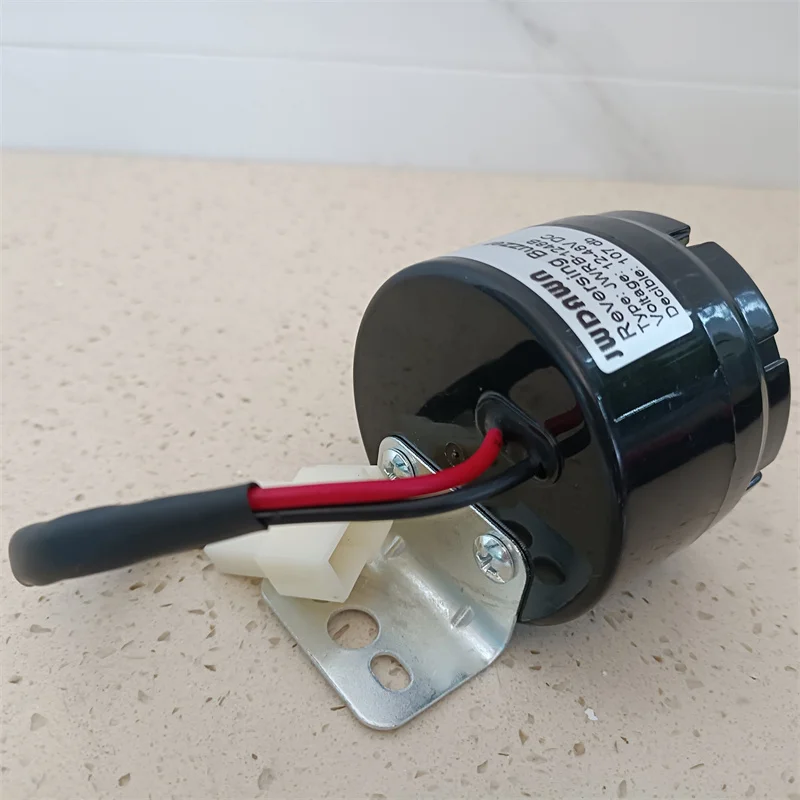 Wide Input Range DC12-48V 12V 24V 36V 48V Backup Buzzer 107DB 12 24 36 48 Volt Warning Reversing Alarm Forklift Pallet Golf Cart