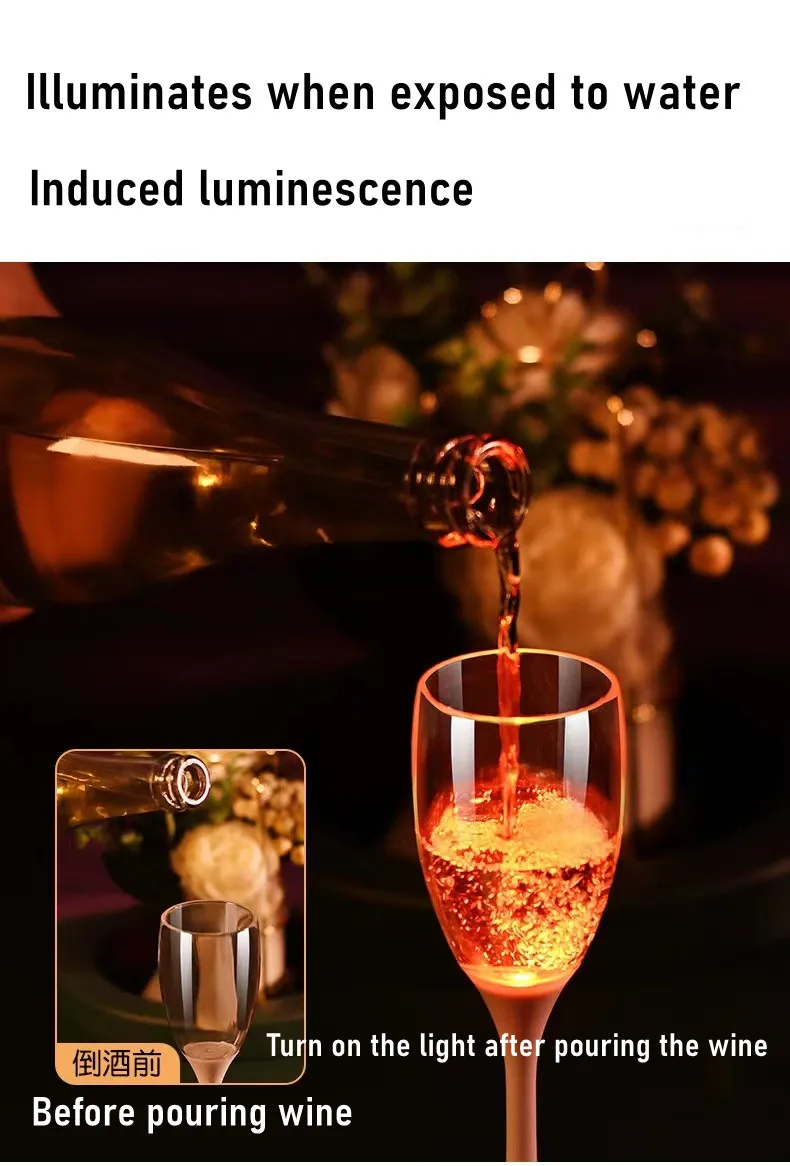 LED cup Automatic Flashing Cups Multi-color Light Up Mugs Wine Beer Mugs Whisky Drink Cups for Party Kitchen Christmas Decor