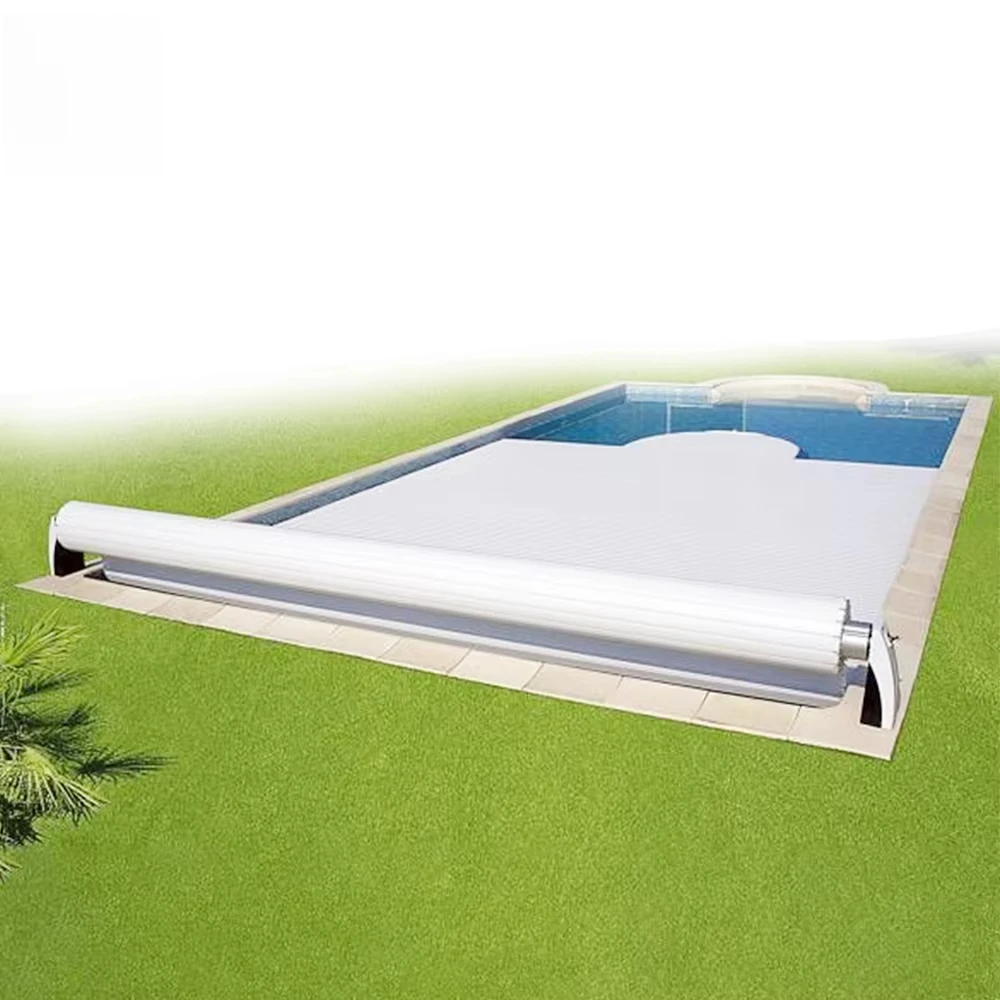 High-quality swimming pool accessories Customized polycarbonate automatic expansion cover according to the swimming pool