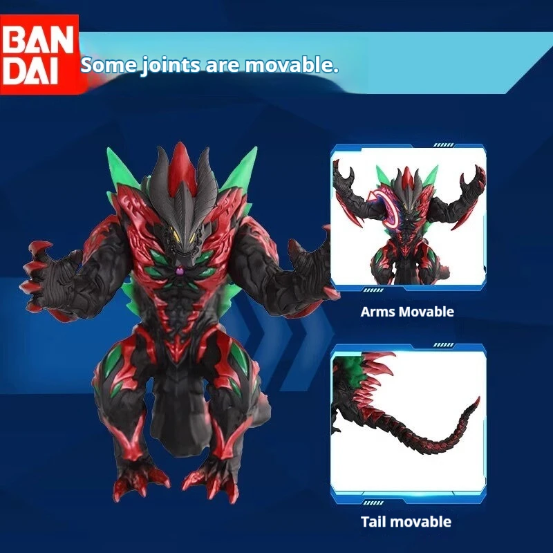 

Лидер продаж Bandai, оригинальное издание, модели Ultraman Beria, подвижные роскошные большие мягкие резиновые куклы, подарок на день рождения и Рождество