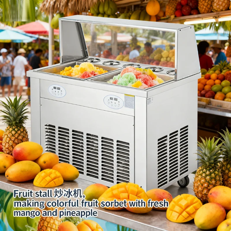 

Top Notch 1600W Double Pot Double Pressure Yogurt Freezer for Yogurt Aficionados to Experiment with Yogurt Recipes