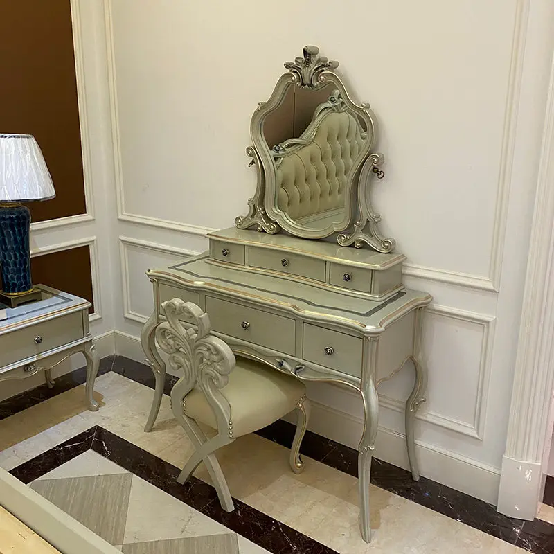 

Drawers Simple Makeup Vanity Desk Vintage Adult Europa Mirror Makeup Vanity Desk Cheap Corner Komody Master Bedroom Furniture