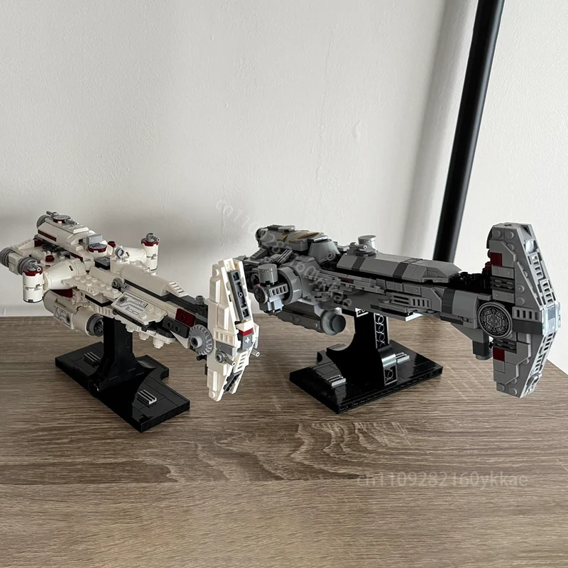 

Конструктор MOC Star Great War Series: Корвет Hammerhead, модель космического корабля, DIY, для детей, подарок на Рождество, игрушка для космических битв
