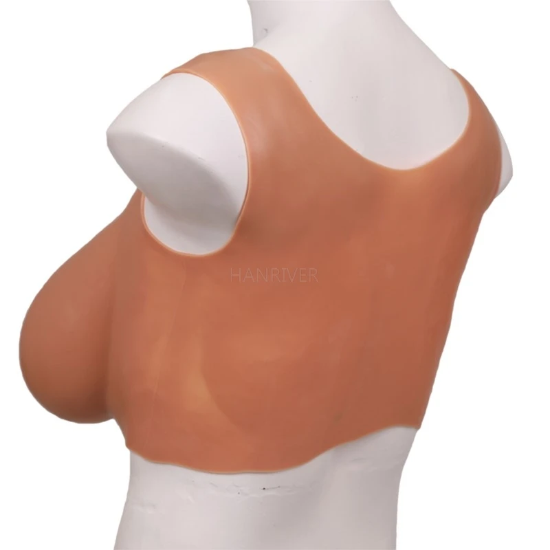 首輪なし女装おっぱい偽シリコンブレストフォーム巨大なおっぱい B/C/D/F/G カップトランスジェンダードラッグクイーン