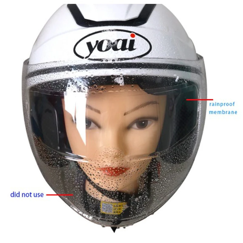 Motorcycle Helmet Anti-fog Film and Rain Film Durable Nano Coating Sticker Film