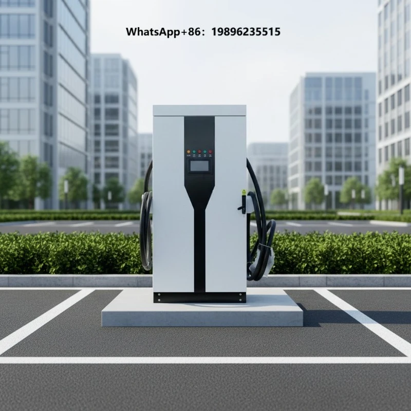 60kW DC Charging Pile for New Energy Vehicles Dual-Port Fast-Charging Outdoor Smart Charger Station