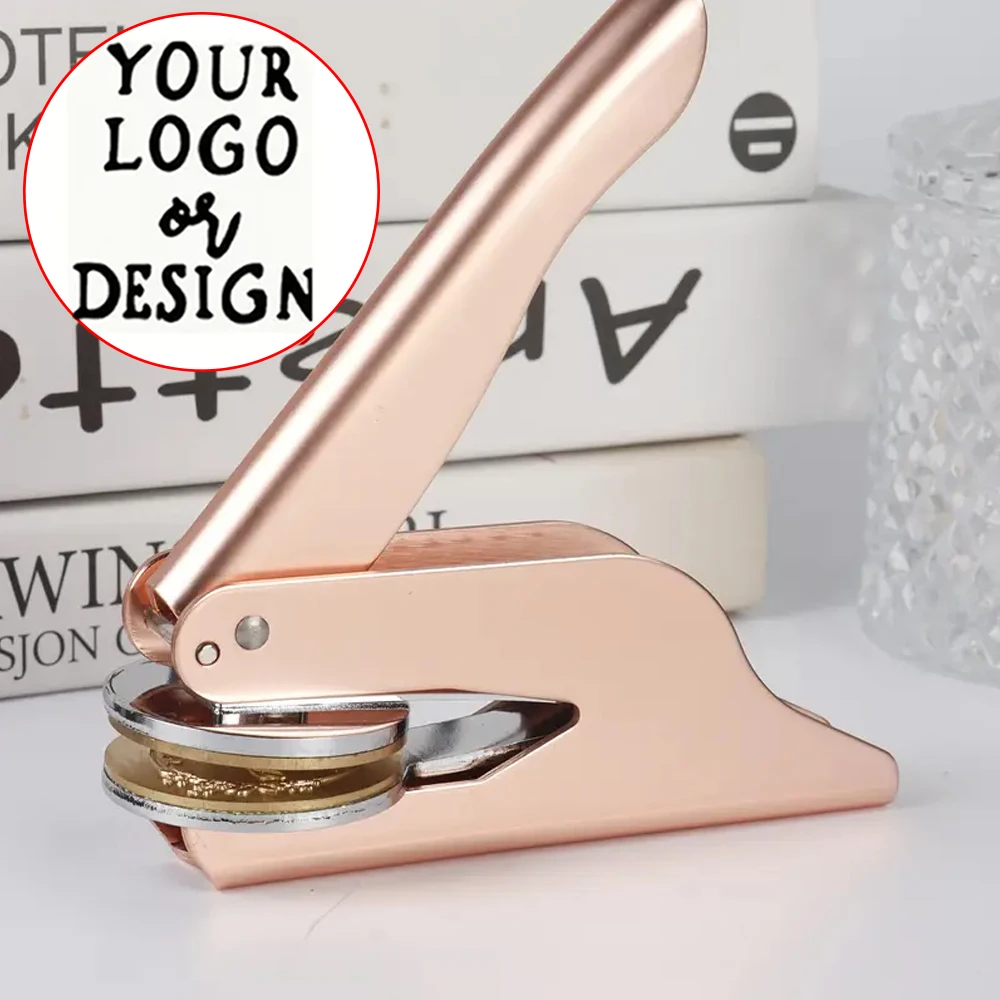 Buch-Hochzeits-Embosser-Stempel, individuelle Designs, personalisierter Prägestempel, individueller Handumschlag, Einladungskarten-Siegel zum Selbermachen