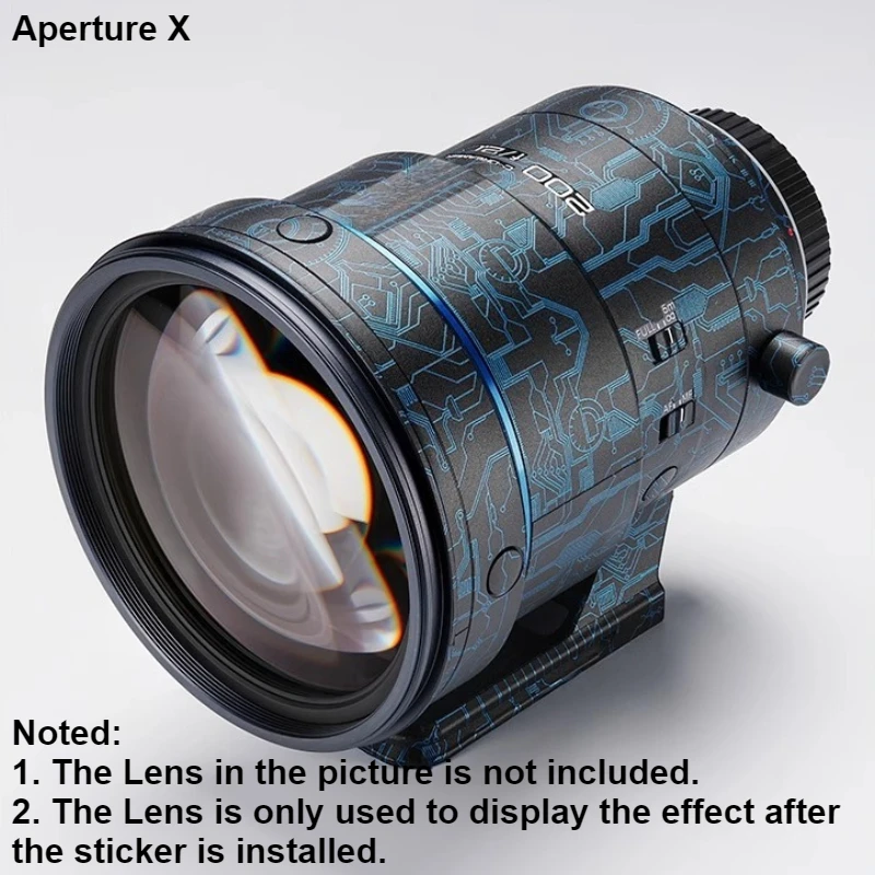 

Защитная пленка-наклейка для объектива Laowa AF FF 200mm F2.0 для Canon EF Mount, антицарапийное покрытие, защитная пленка для корпуса, декоративная наклейка.