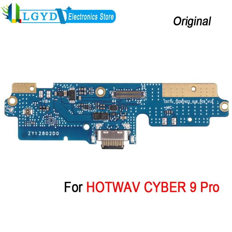 لوحة منفذ شحن لـ HOTWAV CYBER 9 Pro ، قاعدة طاقة USB ، قطع غيار للإصلاح